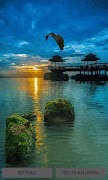 Evening Beach View LWP โปสเตอร์