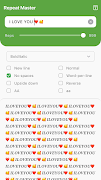 Repeat Master - Text Repeater screenshot 1