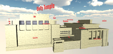 Unity Temple VR captura de pantalla 2