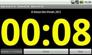 BigTime Big Time Timer تصوير الشاشة 2