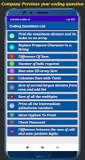 All Company Coding Questions ภาพหน้าจอ 1