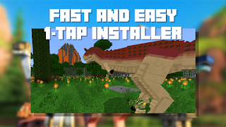 Dinosaur Mod for Minecraft تصوير الشاشة 2