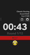 Boxing Interval Timer Ekran Görüntüsü 2