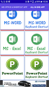 MS OFFICE TUTORIAL & SHORTCUT OFFLINE APP captura de pantalla 1