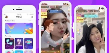 YOHA Live Streaming App Guide 스크린샷 1