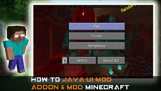 Java Edition UI Mod Addon ảnh chụp màn hình 2