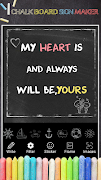 برنامه‌نما سازگار با Chalkboard Sign عکس از صفحه