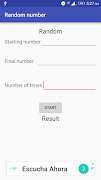 Random Number syot layar 1