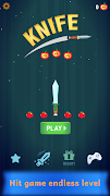 پوستر Throw knife - Knife challenge