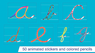 Cursive Letters Writing Wizard ภาพหน้าจอ 2
