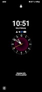 برنامه‌نما Clock Live wallpaper عکس از صفحه