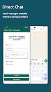 Direct Chat - Messaging पोस्टर