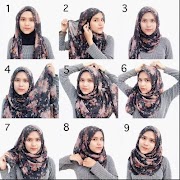 Hijab 2019 tutorial اسکرین شاٹ 5