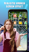 4 Schermata Crack & Broken Screen Prank