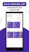 Group Maker: Organise Groups screenshot 3