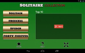 5 Schermata Solitaire Classic