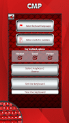Red Keyboard Theme اسکرین شاٹ 1