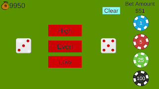 7 Schermata High Low Dice