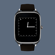 5 Schermata Flat Analog Watch Face