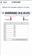 3 Schermata Spreadsheet Functions