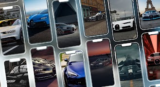 Car Wallpapers For Bugatti 4K الملصق