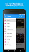 برنامه‌نما SR Player (Video Player) عکس از صفحه