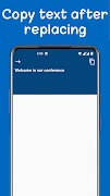 Text Replacement imagem de tela 2
