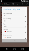 Stickynote Widget تصوير الشاشة 4