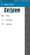 Cellcom Visual Voicemail 截图 1