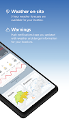 برنامه‌نما MeteoSwiss عکس از صفحه