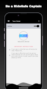 RideSafe - Driver اسکرین شاٹ 1