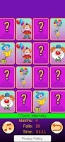 Clown Memory for Toddlers screenshot 1