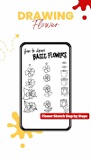 برنامه‌نما Learn to Draw Flowers: Easily عکس از صفحه