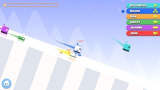 1 Schermata Ice Racing.io -- Speed & Bumps