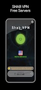 برنامه‌نما Shab VPN عکس از صفحه