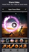 Super Power Effect Video Maker syot layar 5