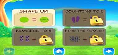 Numbers and Shapes: Learn Math الملصق