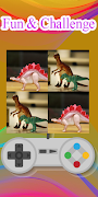 Dinosaurio juego de puzzle captura de pantalla 2