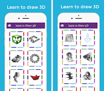 How to Draw 3D capture d'écran 3