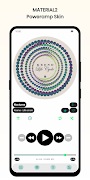 Material2 PowerAmp v3 Skin Screenshot 3