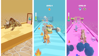 2 Schermata Dinosaur Evolution Run 3D