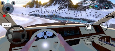 Winter Car Sim تصوير الشاشة 1
