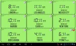 Visual Time Zone Pro ภาพหน้าจอ 6