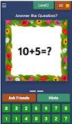 Easy Math Game: Math Quiz скриншот 2