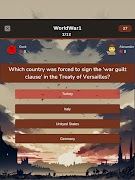 6 Schermata World War 1 Knowledge Test