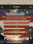 World War 1 Knowledge Test screenshot 6