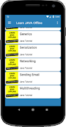Learn JAVA Offline ảnh chụp màn hình 3