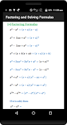 1 Schermata Math Formulae Pro