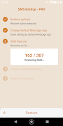 SMS Backup and Restore 스크린샷 5