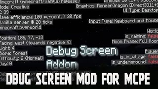 Debug Screen Mod for Minecraft Ekran Görüntüsü 6